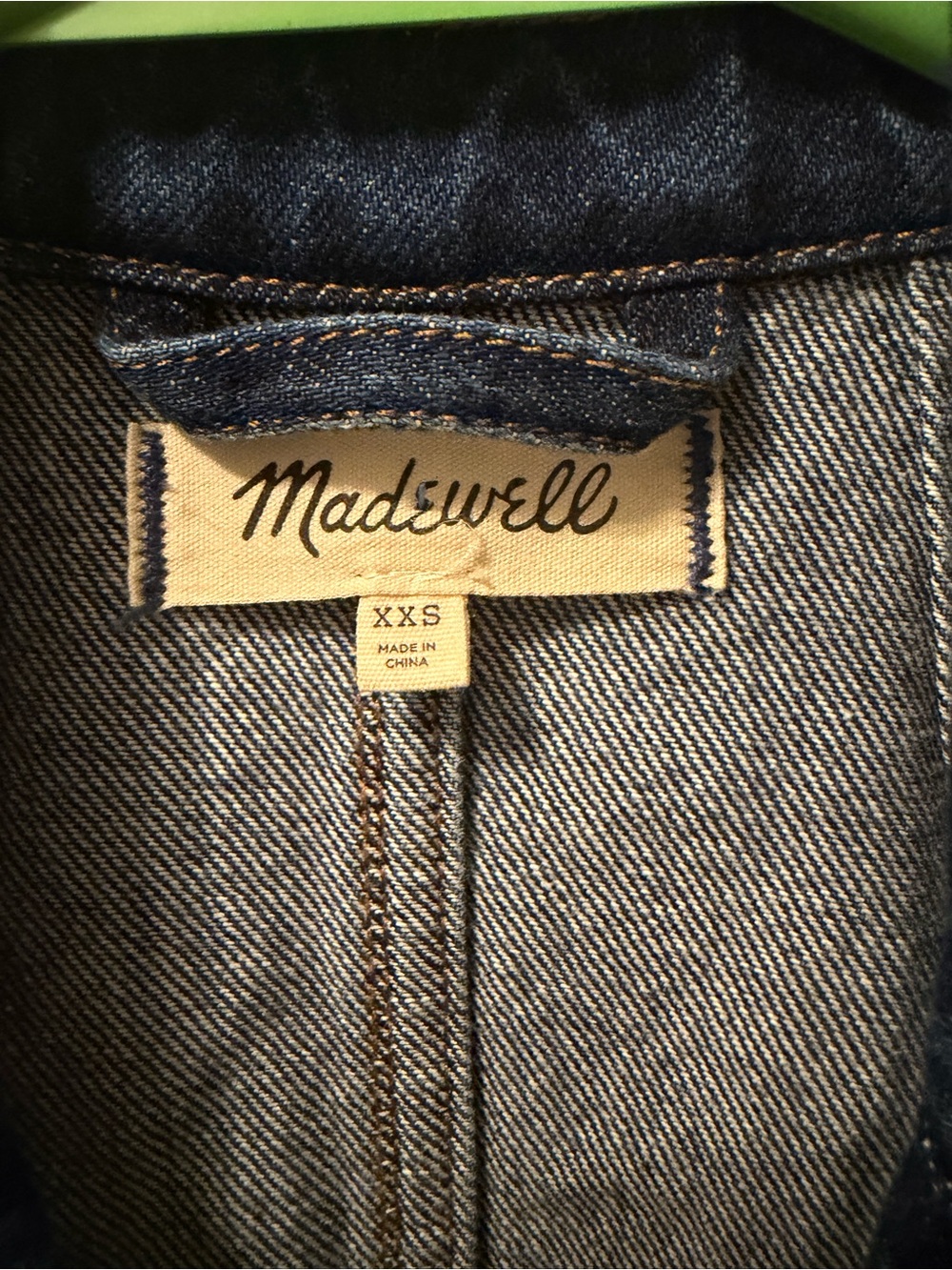 Madewell Denim Blazer in Deardorff Wash XXS - Picture 6 of 12